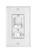 Wall Control 3 Spd On/Off Lt. Sw. Wall Control in White (13|980009FWH)