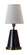 Geo One Light Table Lamp in Mahogany Bronze w/Weathered Brass (30|GEO411)