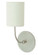Scatchard One Light Wall Sconce in Gray Gloss and Satin Nickel (30|GS775-SNGG)