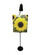 River North LED Floor Lamp in Black/Antique Brass (30|RN301-BLK/AB)