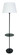 Vernon Three Light Floor Lamp in Black (30|VER502-BLK)