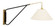 Wall Swing One Light Wall Sconce in Antique Brass/Black (30|WS731-ABBLK)