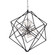 Roundout Nine Light Pendant in Polished Nickel (70|1222-PN)