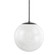 Burlington One Light Pendant in Black Nickel (70|1316-BLNK)