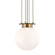 Gunther One Light Pendant in Aged Brass/Old Bronze (70|2014-AOB)