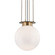Gunther One Light Pendant in Aged Brass/Old Bronze (70|2017-AOB)