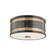 Gaines Two Light Flush Mount in Aged Old Bronze (70|2202-AOB)
