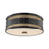 Gaines Three Light Flush Mount in Aged Brass/Old Bronze (70|2206-AOB)