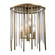 Lewis Four Light Flush Mount in Aged Brass (70|2510-AGB)