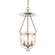 Hampton Three Light Pendant in Aged Brass (70|252-AGB-C3)