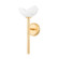 Dawson One Light Wall Sconce in Gold Leaf (70|3000-GL/WP)