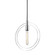 Masonville One Light Pendant in Polished Nickel (70|3050-PN)