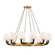 Werner 12 Light Chandelier in Aged Brass/Black (70|3660-AGB/BK)