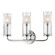 Wentworth Three Light Wall Sconce in Polished Nickel (70|3903-PN)