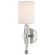 Volta One Light Wall Sconce in Polished Nickel (70|4110-PN)