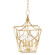 Green Point Four Light Pendant in Gold Leaf (70|4811-GL)