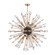 Liberty 12 Light Chandelier in Aged Brass (70|5046-AGB)