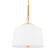 White Plains One Light Pendant in Aged Brass (70|5214-AGB)