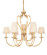 Palermo LED Pendant in Aged Brass (70|5319-AGB)