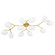 Wagner 12 Light Semi Flush Mount in Aged Brass (70|5559-AGB)