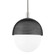 Nyack One Light Pendant in Polished Nickel/Black (70|6119-PN/BK)