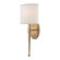 Madison One Light Wall Sconce in Aged Brass (70|6120-AGB)