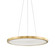 Eastport LED Chandelier in Aged Brass (70|6324-AGB)