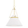 Clemens One Light Pendant in Aged Brass (70|6421-AGB)