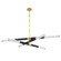 Huntington LED Chandelier in Aged Brass/Old Bronze (70|7066-AOB)