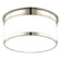 Geneva One Light Flush Mount in Polished Nickel (70|709-PN)