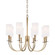 Mason Eight Light Chandelier in Aged Brass (70|8028-AGB)