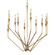 Archie Ten Light Chandelier in Aged Brass (70|8510-AGB)