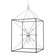 Glendale 25 Light Lantern in Polished Nickel/Black (70|8927-PN/BK)