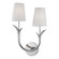 Deering Two Light Wall Sconce in Polished Nickel (70|9402R-PN)
