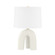Mills Pond One Light Table Lamp in Aged Brass (70|L1604-AGB/CSI)