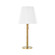 Dorset One Light Table Lamp in Aged Brass (70|MDSL513-AGB)
