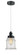 Edison One Light Mini Pendant in Matte Black (405|100BK-10W-1H-BK-G184)