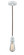 Whitney One Light Mini Pendant in White (405|100W-10BR-0W)