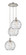 Ballston Three Light Pendant in Polished Nickel (405|113B-3P-PN-G1213-10)