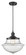 Franklin Restoration LED Mini Pendant in Matte Black (405|201C-BK-G544-LED)