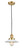 Franklin Restoration One Light Mini Pendant in Satin Gold (405|201C-SG-G1)
