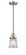 Franklin Restoration LED Mini Pendant in Brushed Satin Nickel (405|201C-SN-G182S-LED)
