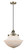 Franklin Restoration One Light Mini Pendant in Antique Brass (405|201CSW-AB-G541)