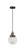 Franklin Restoration One Light Mini Pendant in Black Antique Brass (405|201CSW-BAB-G202-6)