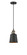 Franklin Restoration LED Mini Pendant in Black Antique Brass (405|201CSW-BAB-M9-BK-LED)
