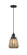 Franklin Restoration One Light Mini Pendant in Matte Black (405|201CSW-BK-G146)
