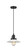 Franklin Restoration LED Mini Pendant in Matte Black (405|201CSW-BK-G1-LED)