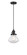Franklin Restoration LED Mini Pendant in Matte Black (405|201CSW-BK-G322-LED)