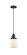 Franklin Restoration One Light Mini Pendant in Matte Black (405|201CSW-BK-G51)