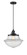 Franklin Restoration One Light Mini Pendant in Matte Black (405|201CSW-BK-G542)